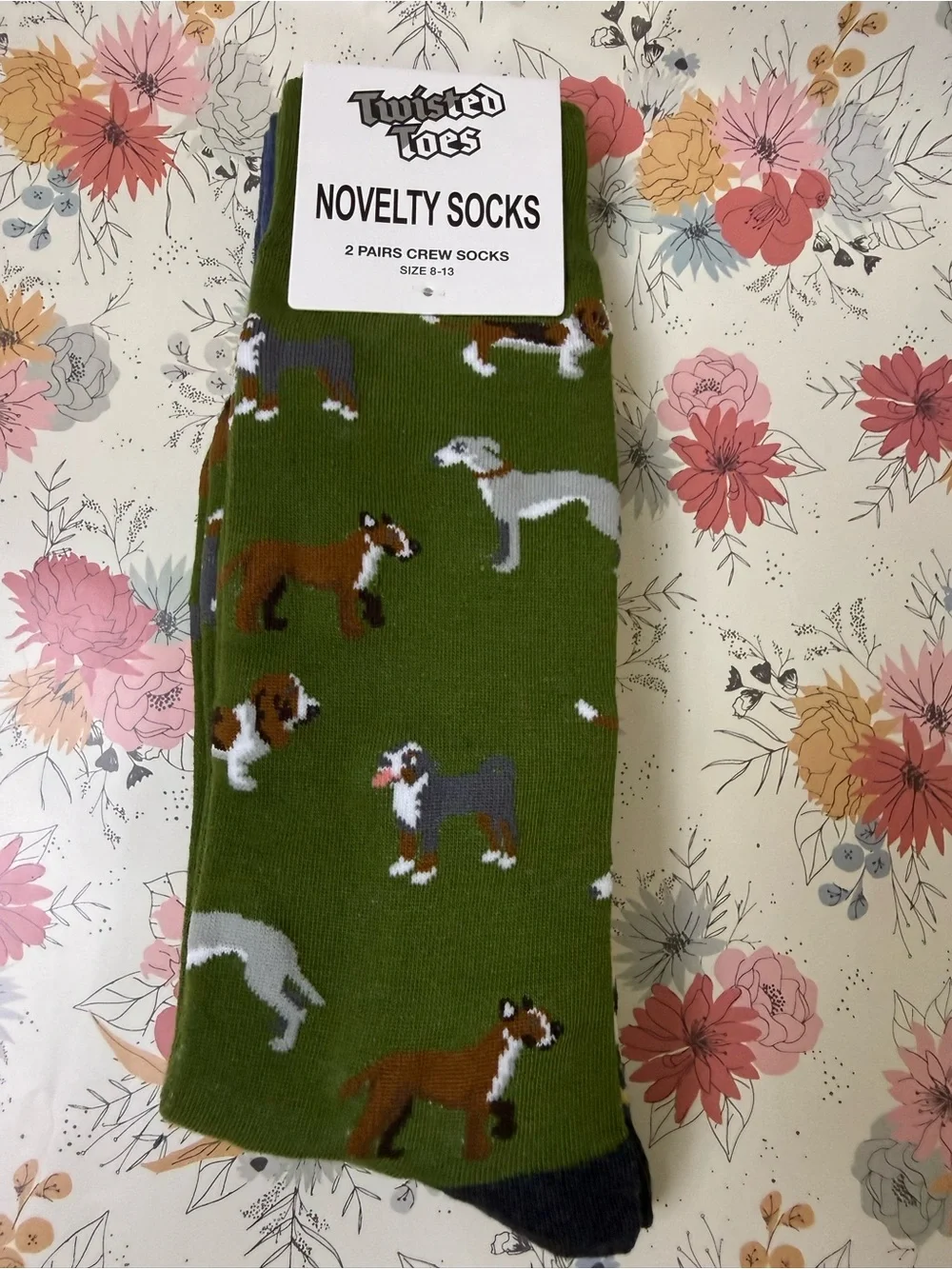 Twisted Toes Novelty Socks (2-Pack)